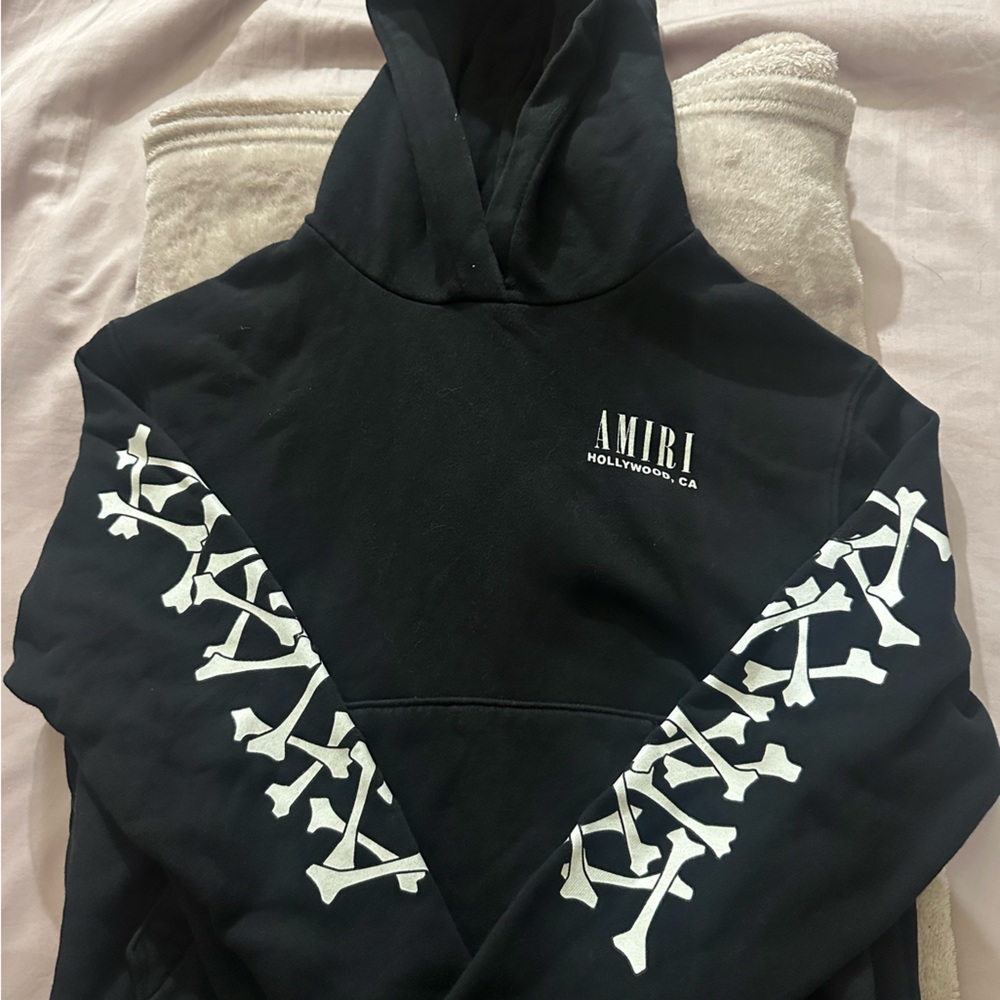 Amiri Black Hoodie
